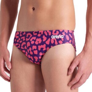 Arena Printed Brief - Fuchsia Multi