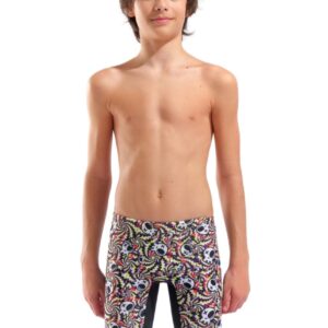 Arena Boy's Fun Skulls Swim Jammer - Multi / Black