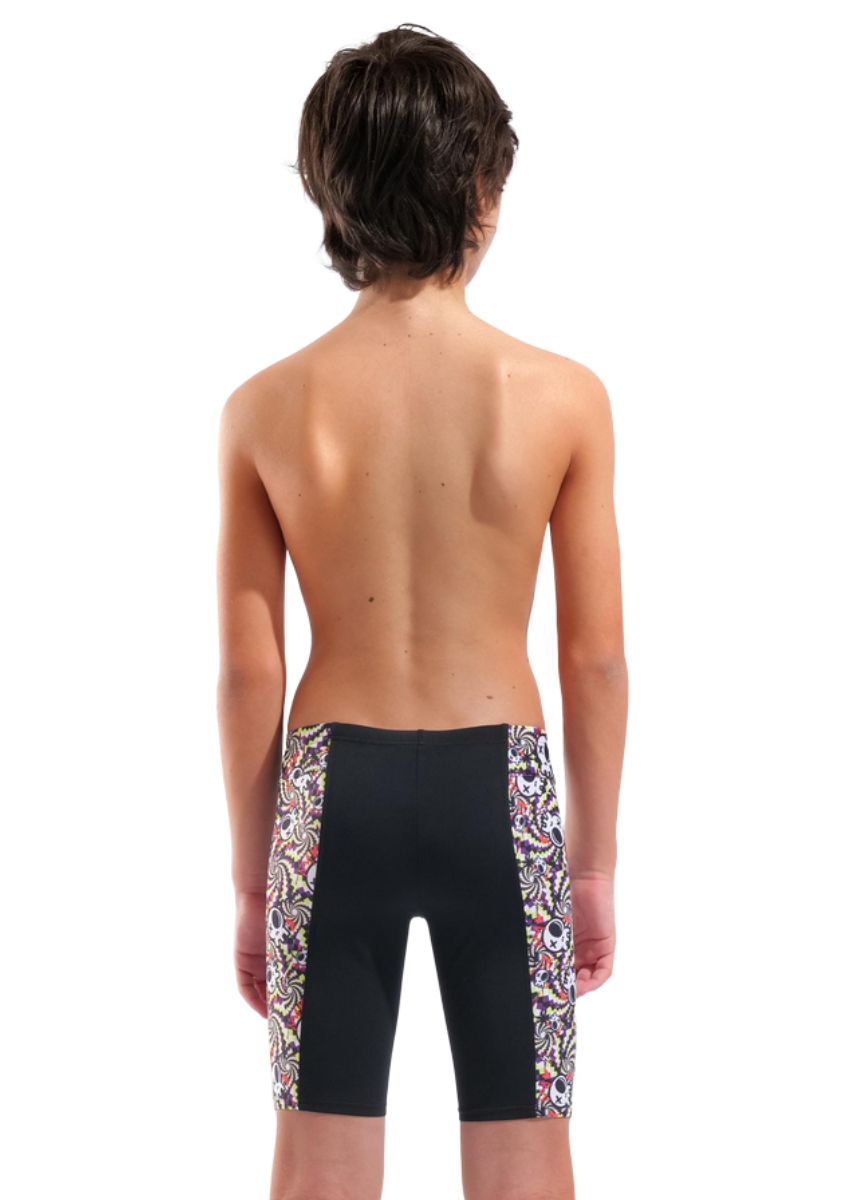 Arena Boy's Fun Skulls Swim Jammer - Multi / Black