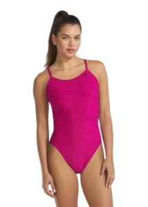 TYR Women's Lapped Cutoutfit Swimsuit - Magenta