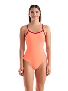 FunAqua Women's Coral Tie Back Swimsuit - Pink