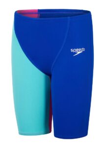Speedo Junior Fastskin Endurance+ Highwaisted Jammer - Blue / Green / Purple