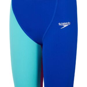 Speedo Junior Fastskin Endurance+ Highwaisted Jammer - Blue / Green / Purple