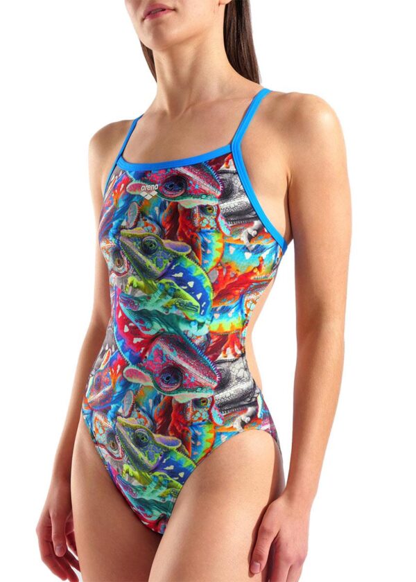 Arena Iguanas Challenge Back Swimsuit - Multicoloured-0