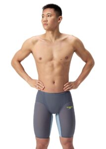 Speedo Fastskin LZR Pure Valor 2.0 High Waisted Jammer - Grey / Blue