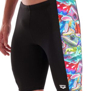 Arena Iguanas Swim Jammer - Black / Multi