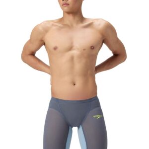 Speedo Fastskin LZR Pure Valor 2.0 Jammer - Grey / Blue-0