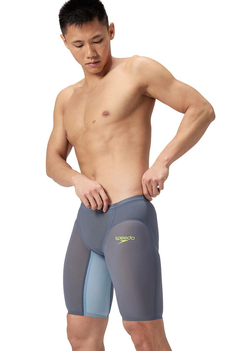 Speedo Fastskin LZR Pure Valor 2.0 Jammer - Grey / Blue-632486