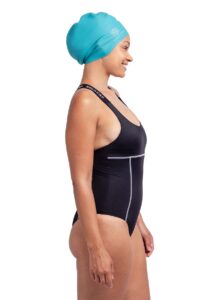 Soul Cap Adult Voluminous Swim Cap - Turquoise