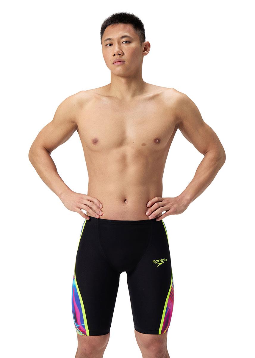 Speedo Fastskin LZR Pure Intent 2.0 High Waisted Jammer - Black / Multi