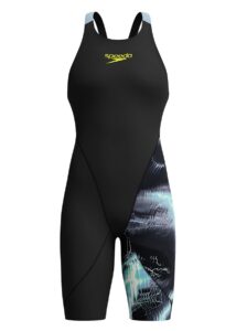 Speedo Fastskin Junior LZR Ignite Kneeskin - Electro Static / Black