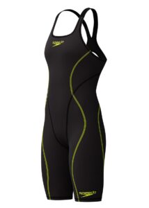 Speedo Fastskin Hyperspark Solid Openback Kneeskin - Black