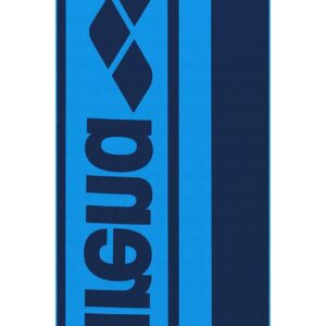 Arena Logotype Jacquard Towel - Turquoise / Navy-0