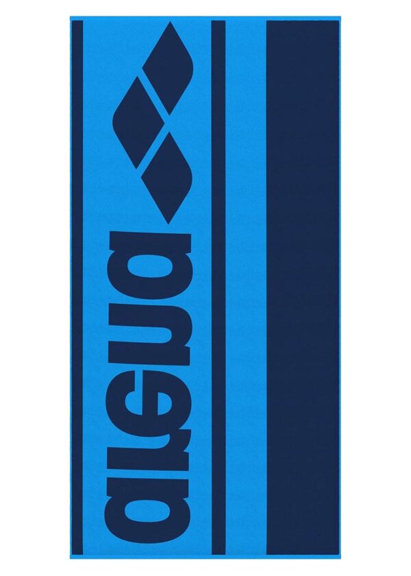 Arena Logotype Jacquard Towel - Turquoise / Navy-0