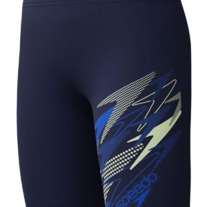 Speedo Boys Medley Logo Jammer - Navy / Blue