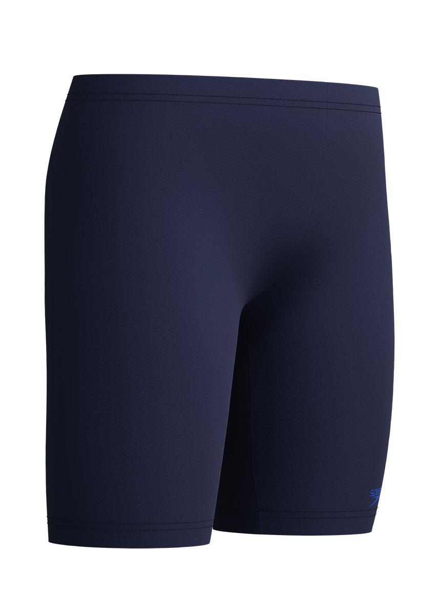 Speedo Boys Plastisol Placement Jammer - Peacoat / Deep Sapphire-633193