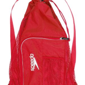 Speedo Deluxe Ventilator Mesh Bag 35L - Red