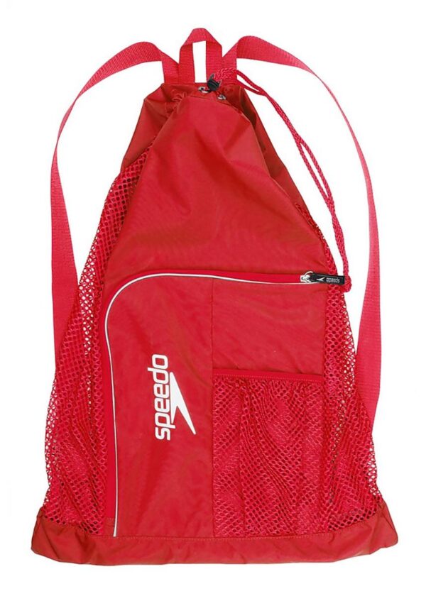 Speedo Deluxe Ventilator Mesh Bag 35L - Red