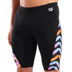 Arena Texture Swim Jammers - Black / Multi