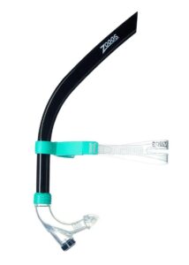 Zoggs Centre Line Snorkel - Black / Turquoise