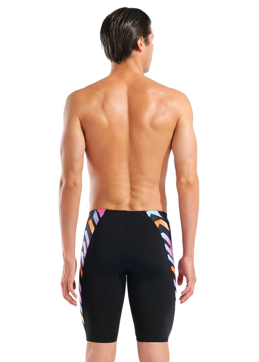 Arena Texture Swim Jammers - Black / Multi-633052