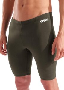 Arena Mens Team Solid Jammer - Sage / White
