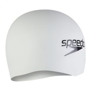 Speedo Fastskin Hiro Swim Cap - White