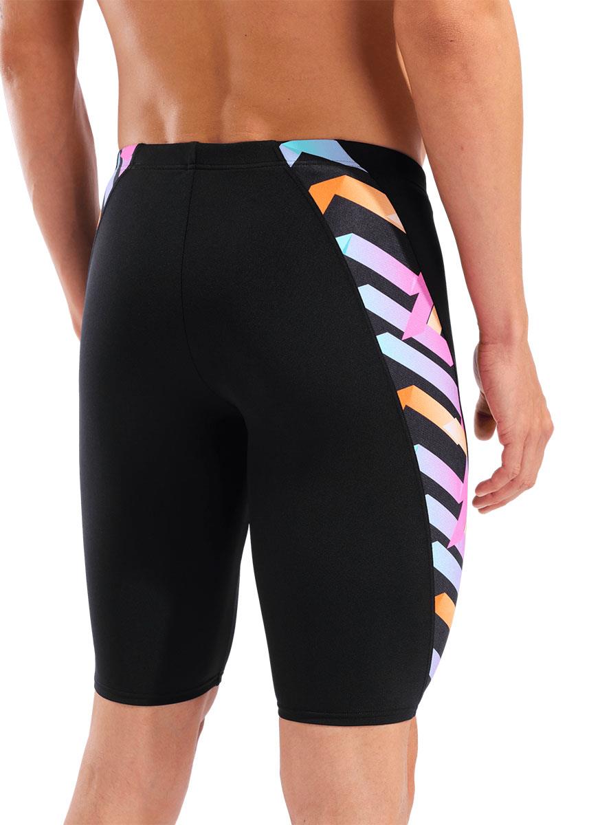 Arena Texture Swim Jammers - Black / Multi-633049