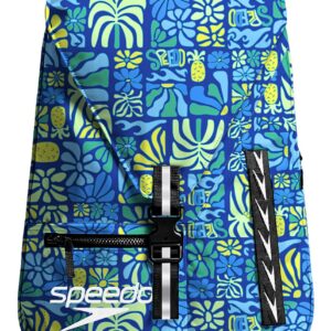 Speedo 35L Printed Team Bag - Dark Blue