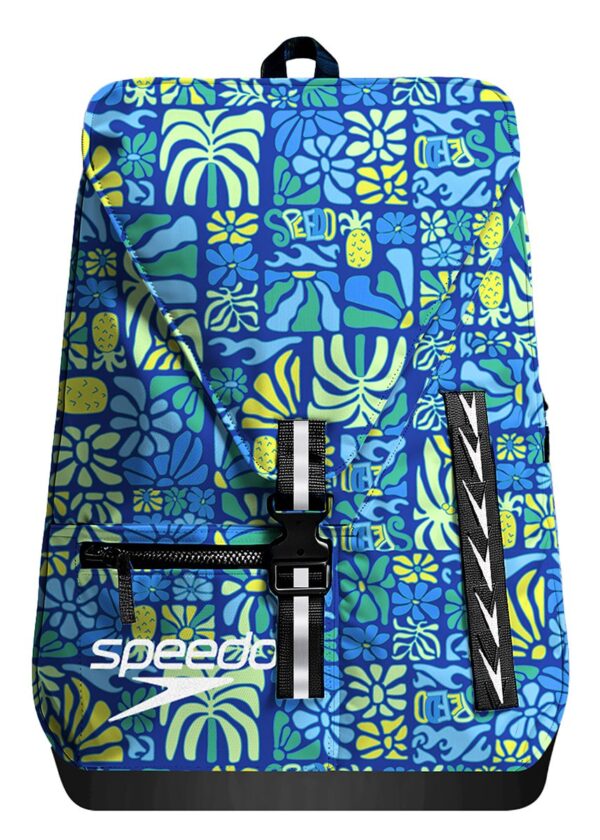 Speedo 35L Printed Team Bag - Dark Blue