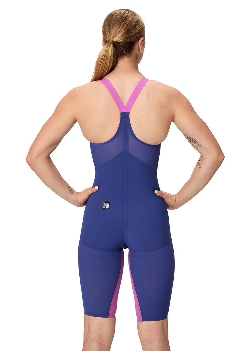 Speedo Fastskin LZR Pure Valor 2.0 Closedback Kneeskin - Navy / Purple-633681
