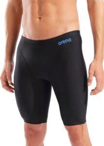 Arena Mens Hyperflow Solid Jammer - Black / Blue