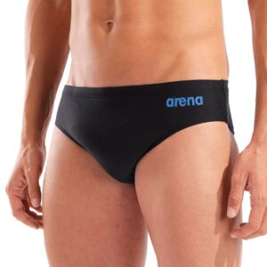 Arena Hyperflow Solid 7 cm Briefs - Black / Blue