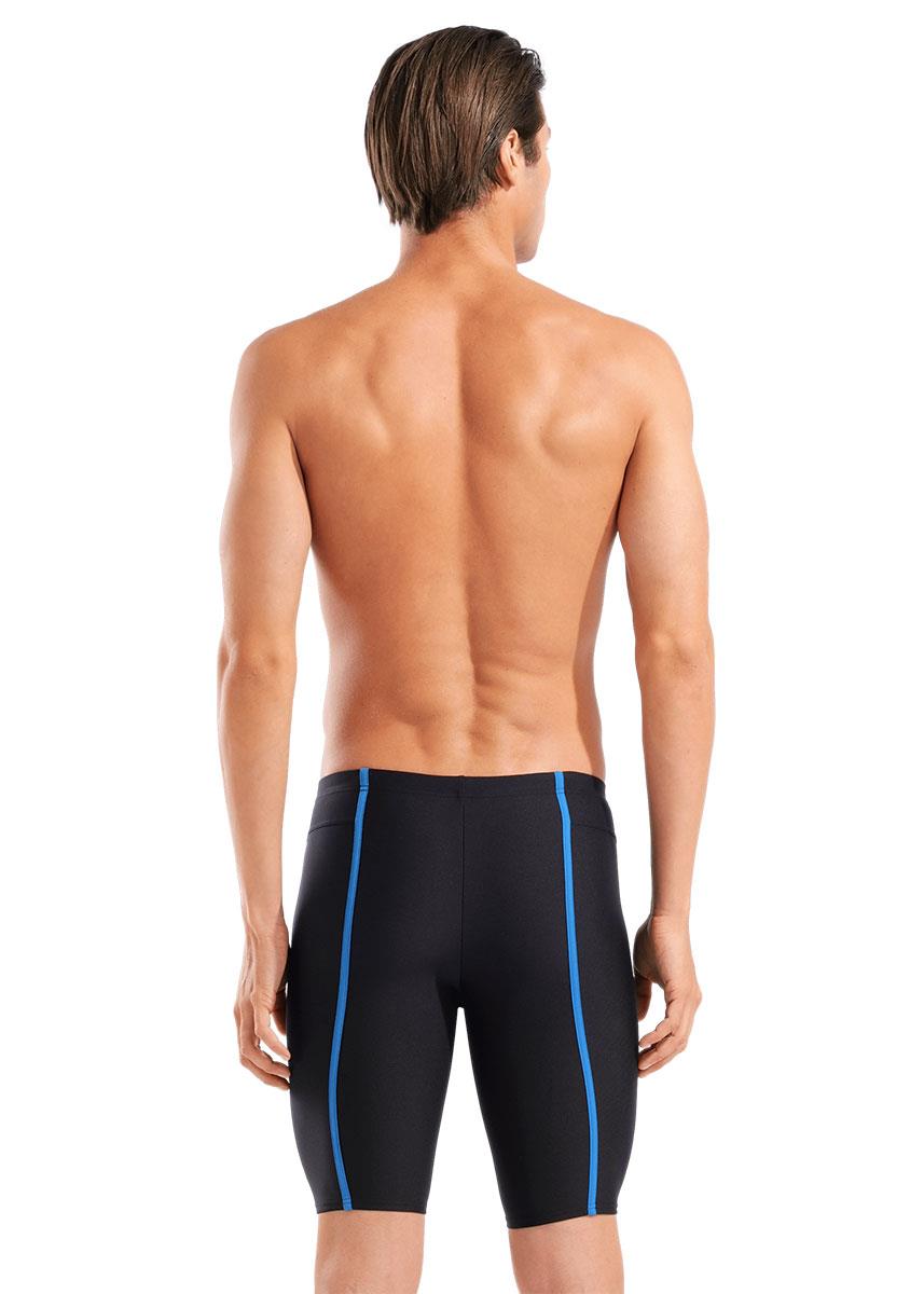 Arena Mens Hyperflow Solid Jammer - Black / Blue-633486