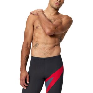 Speedo Hyperboom Logo Jammer - Black / Red