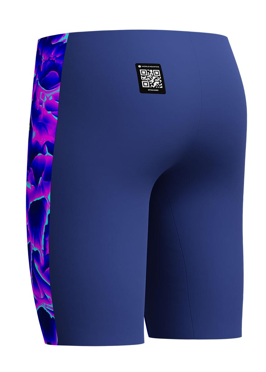 Speedo Fastskin Junior Endurance+ Max High Waisted Jammer - Purple / Multi-633642