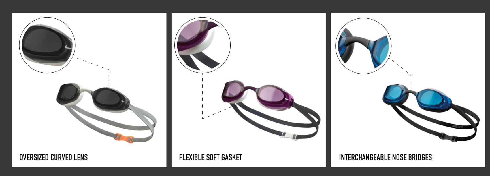 Nike Vapor Goggle Features