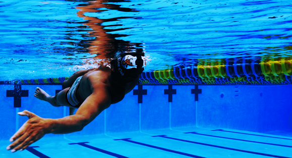 Backstroke body rotation