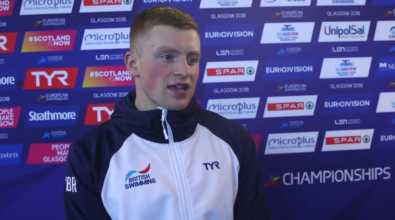 adam peaty europeans 2018
