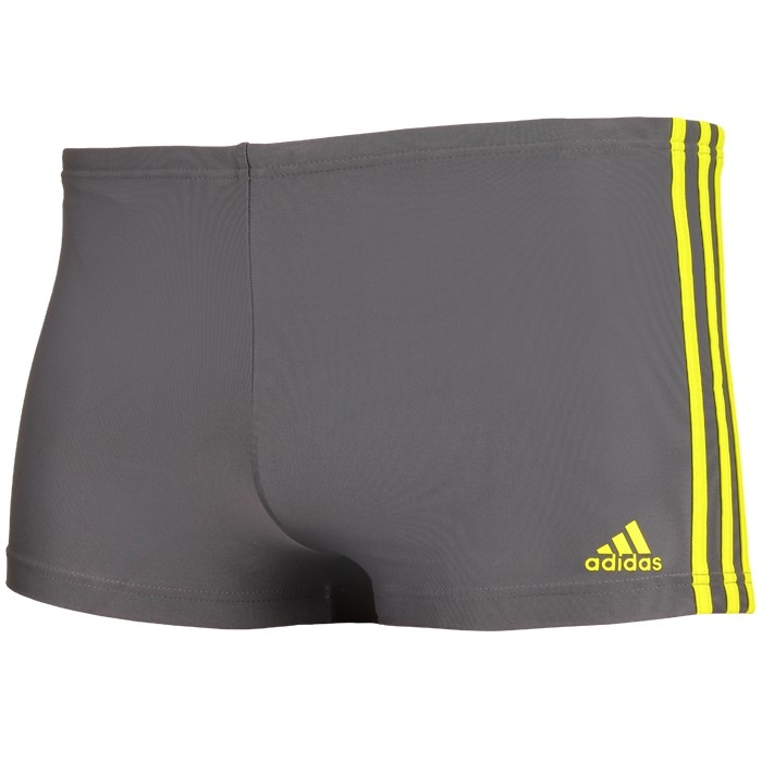 adidas 3 stripe swim shorts