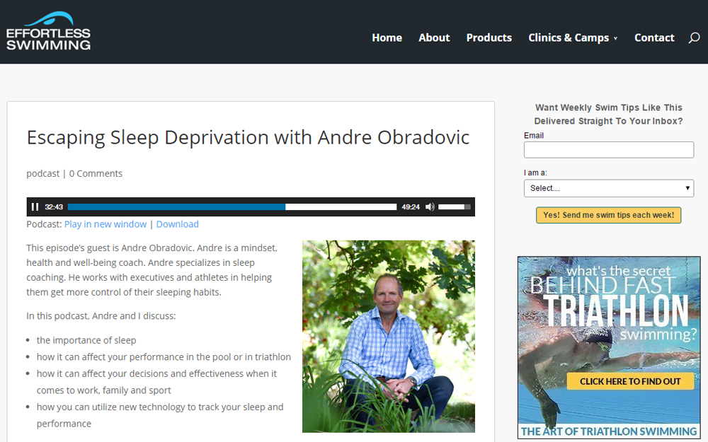 Effortless Swimming Podcast Effortless Swimming Podcast