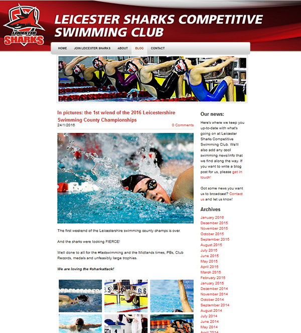 Leicester Sharks Swimming Club