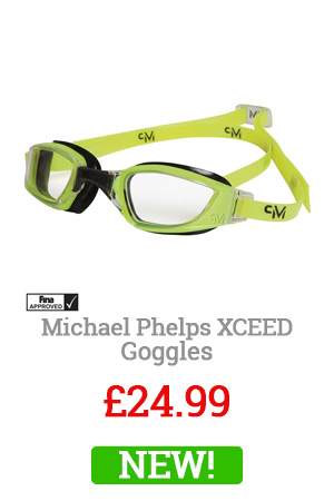 Michael Phelps Yellow Xceed Goggles