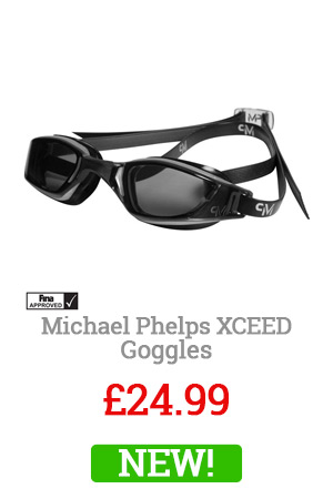 Michael Phelps Black Xceed Goggles