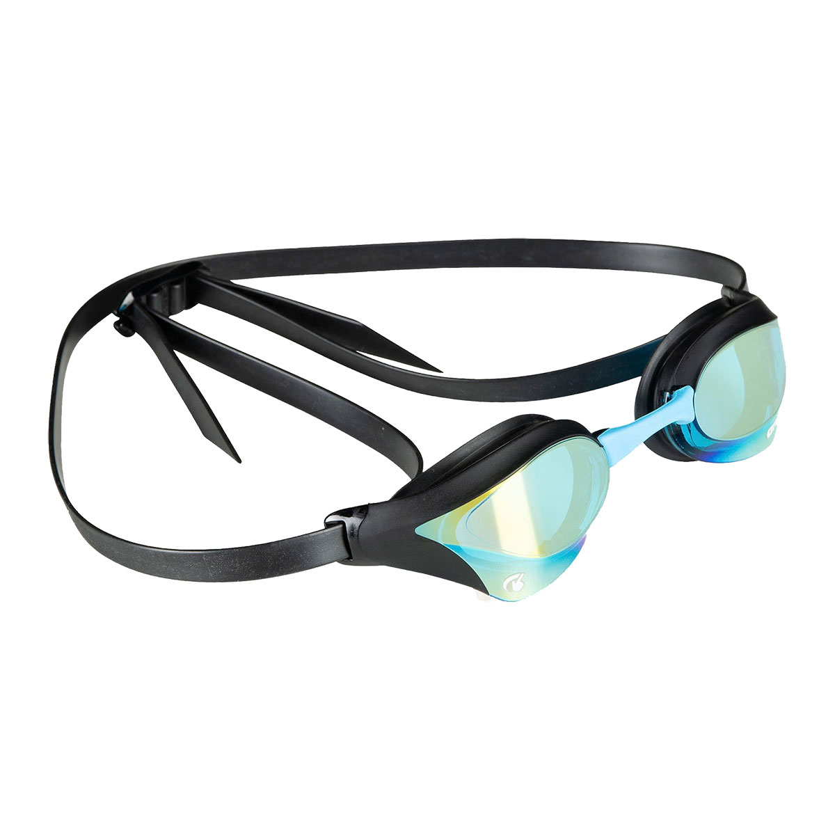 Arena Cobra Core Swipe Mirrored Goggles - Aqua/Black - Image 5