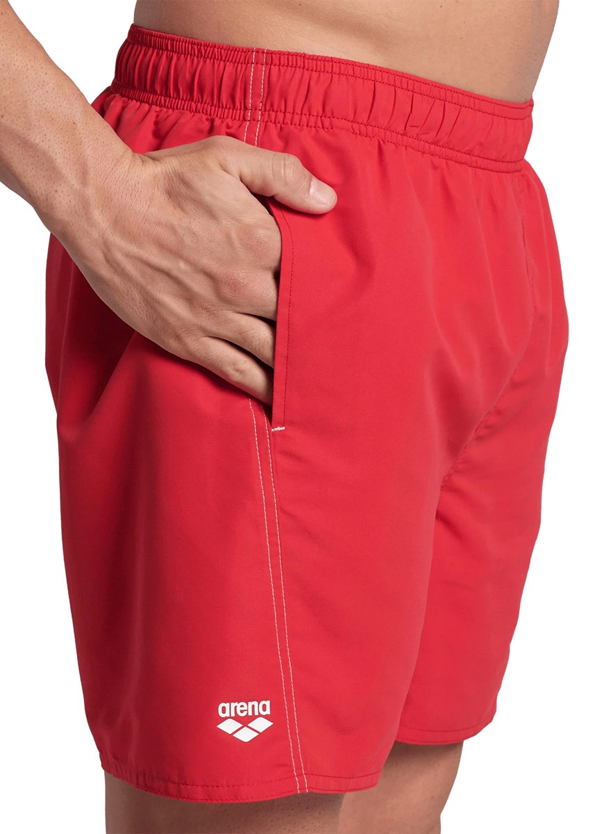 Arena Men’s Fundamentals Logo Boxer - Red / White - Image 2