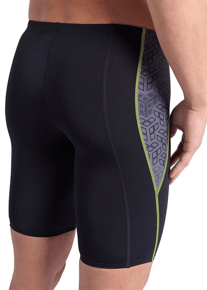 Arena Mens Camo Kikko Jammer - Black / Black Multi - Image 4