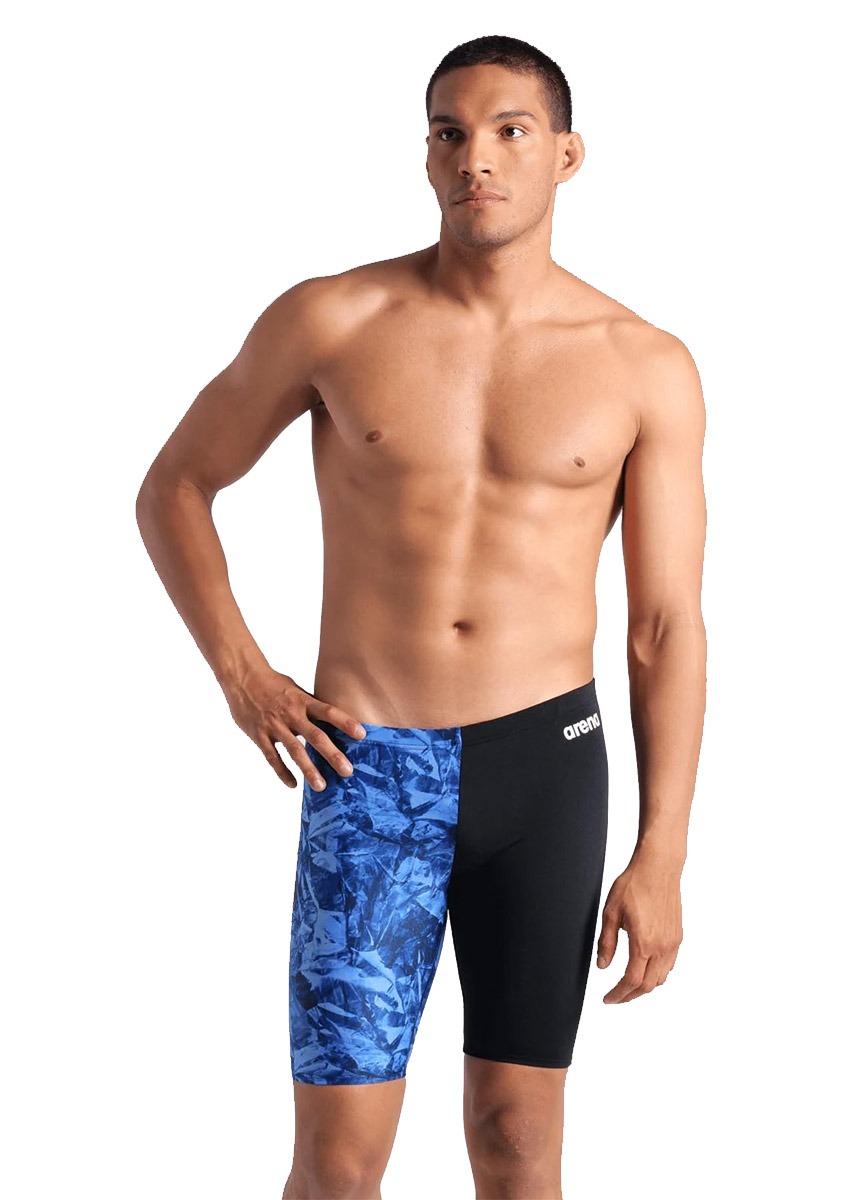 Arena Mens Team Crackle Jammer - Black / Royal Blue - Image 4