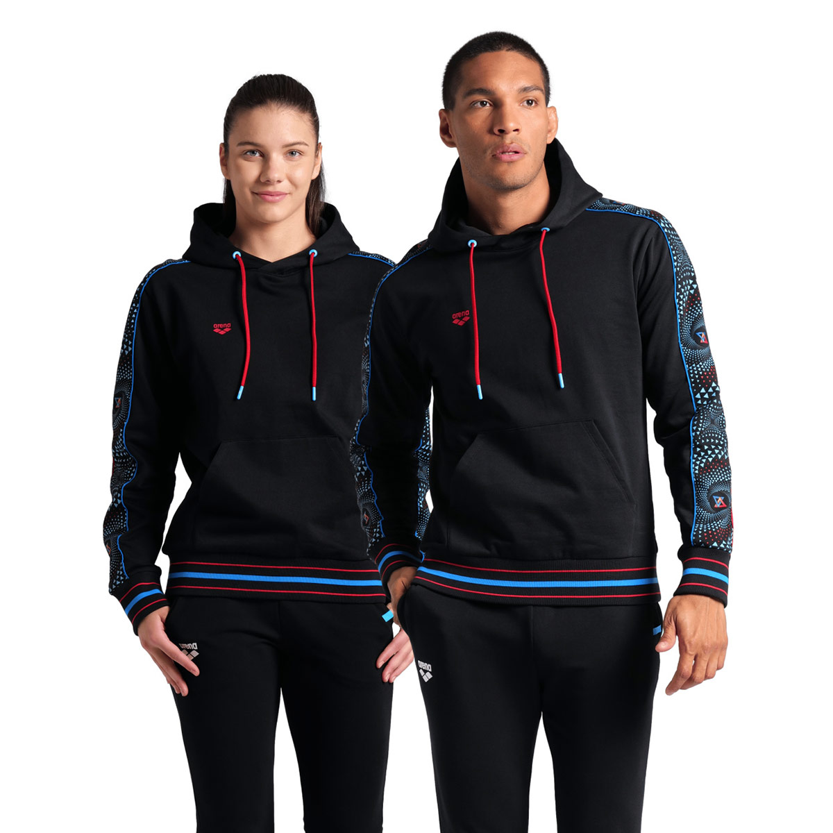 Arena Fireflow Hoodie - Black / Multi - Image 3