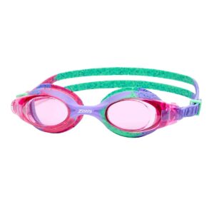 Zoggs Little Bondi Remix Swimming Goggles - Violet/Pink/Pink Tint